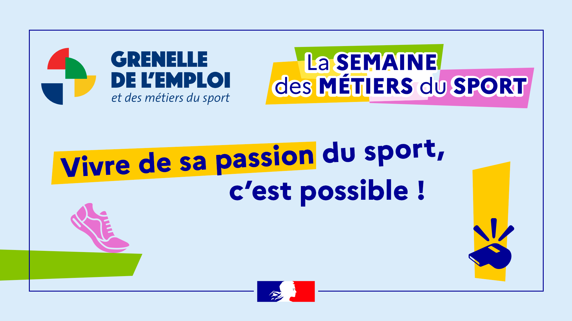 Semaine des métiers du sport : un évènement pour (faire) découvrir les métiers du sport