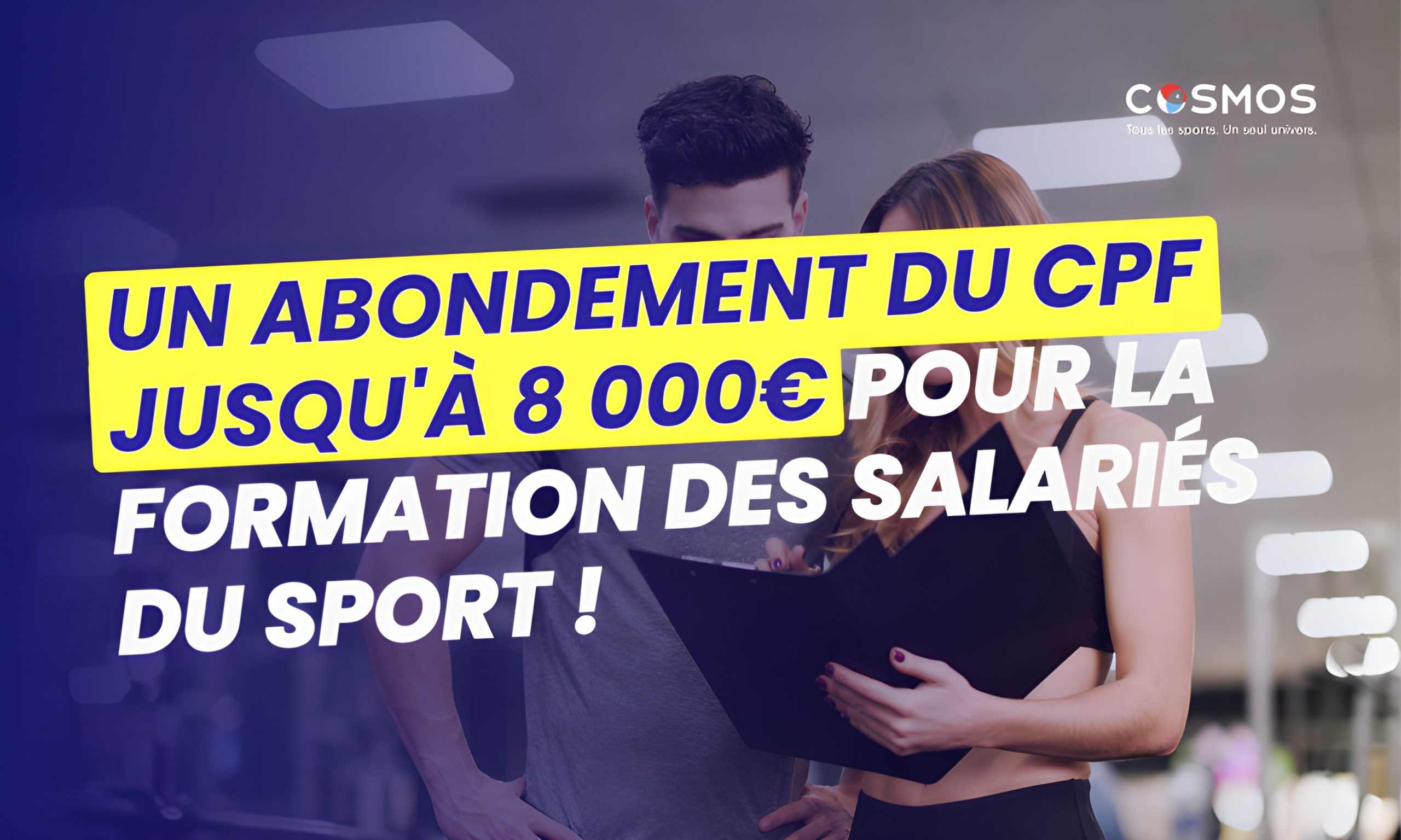 Abondement exceptionnel du CPF pour le financement de formations